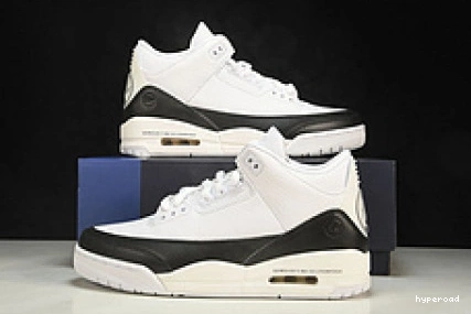 Hyperoad WHITE FRAGMENT JORDAN BLACK AIR 3 0828